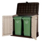 Keter Store It Out Midi Beige & brown 880L Garden storage box - Image 4